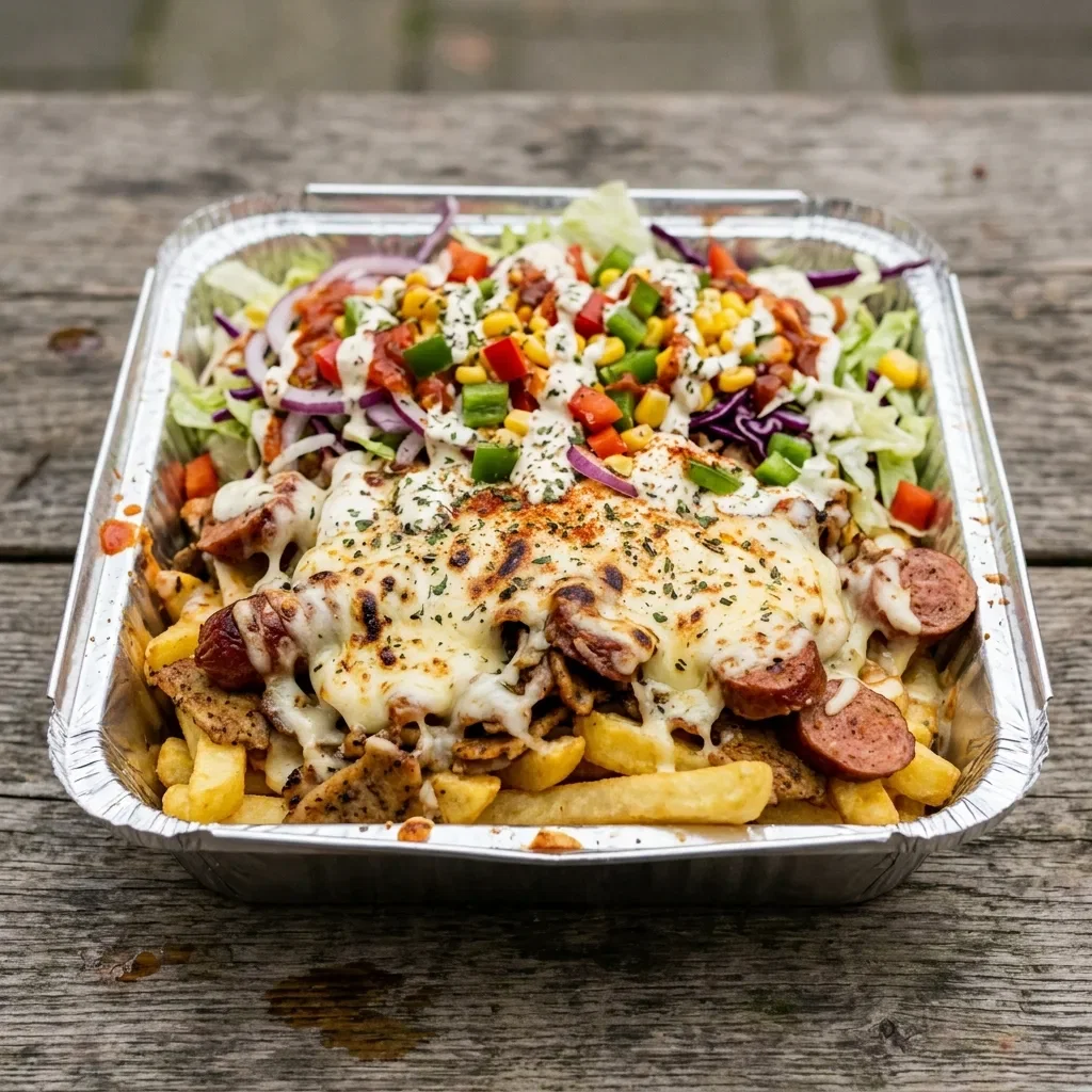 Kapsalon pita mexicano