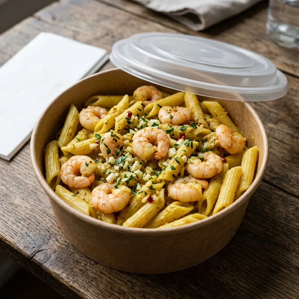 Scampi in curry