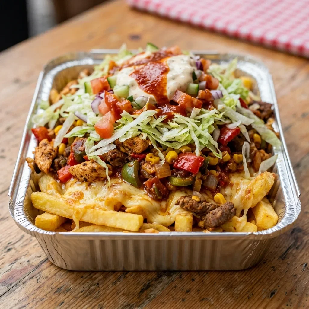 Kapsalon mix mexicano