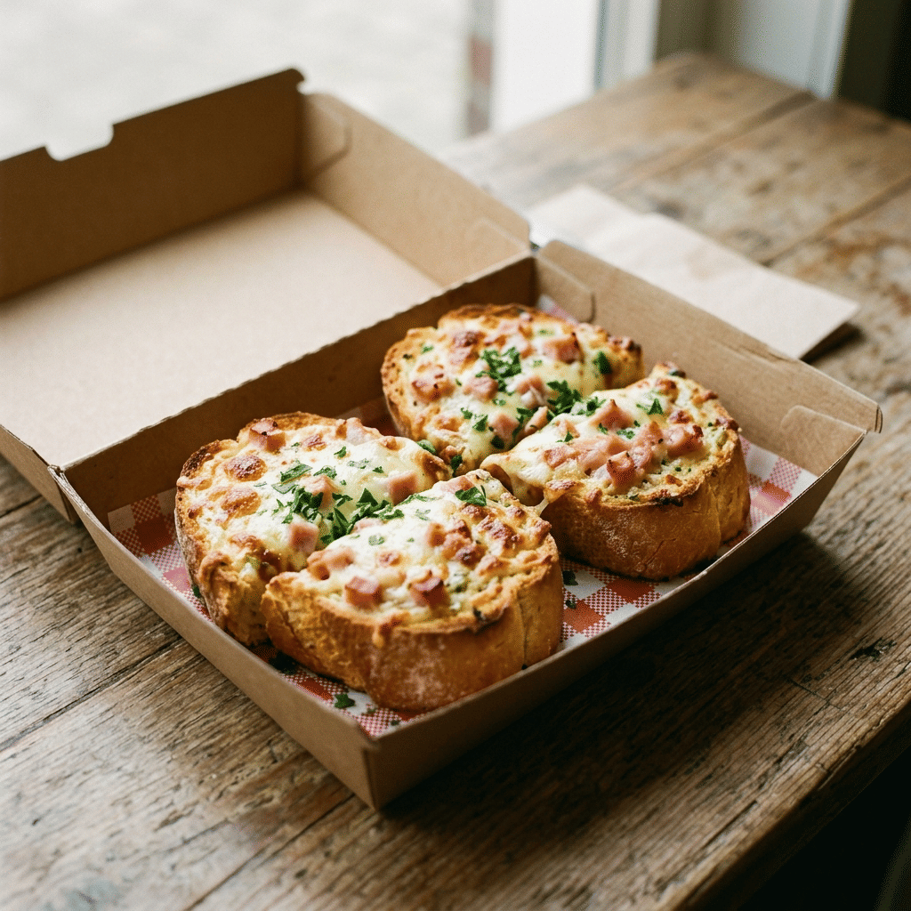 Lookbrood met Kaas en Ham