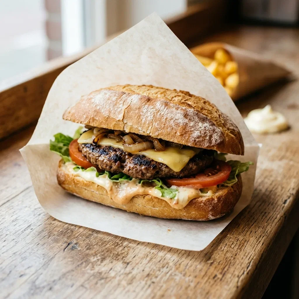 Broodje hamburger
