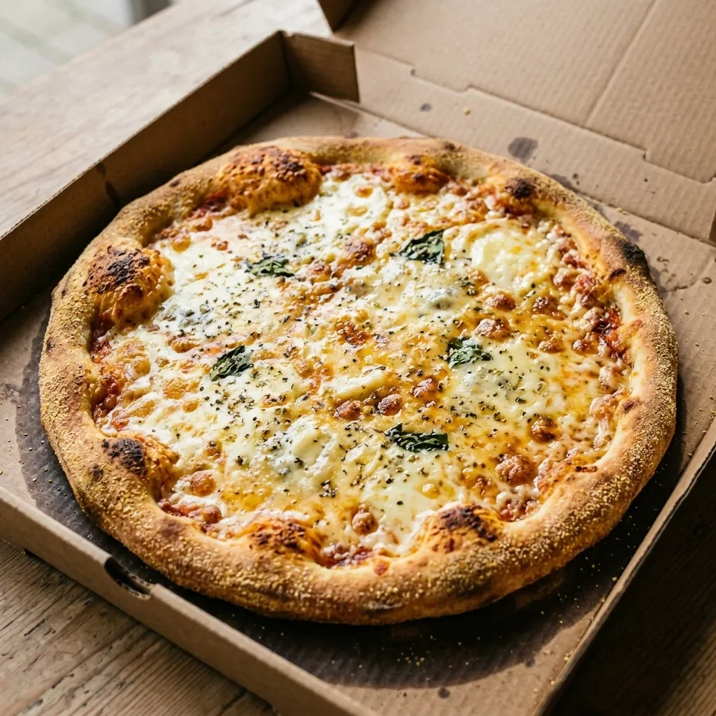 Pizza quattro formaggi