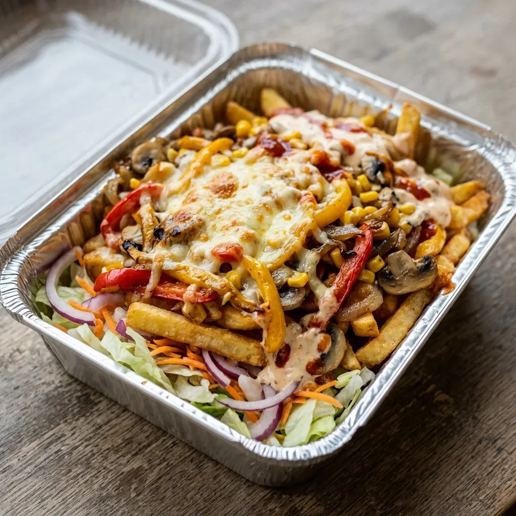 Kapsalon vegetarisch
