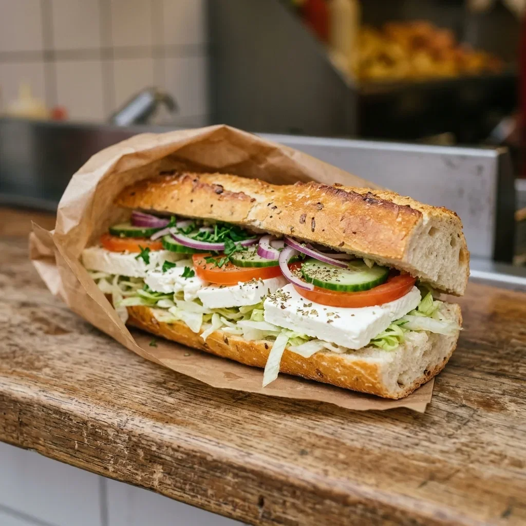 Broodje feta kaas
