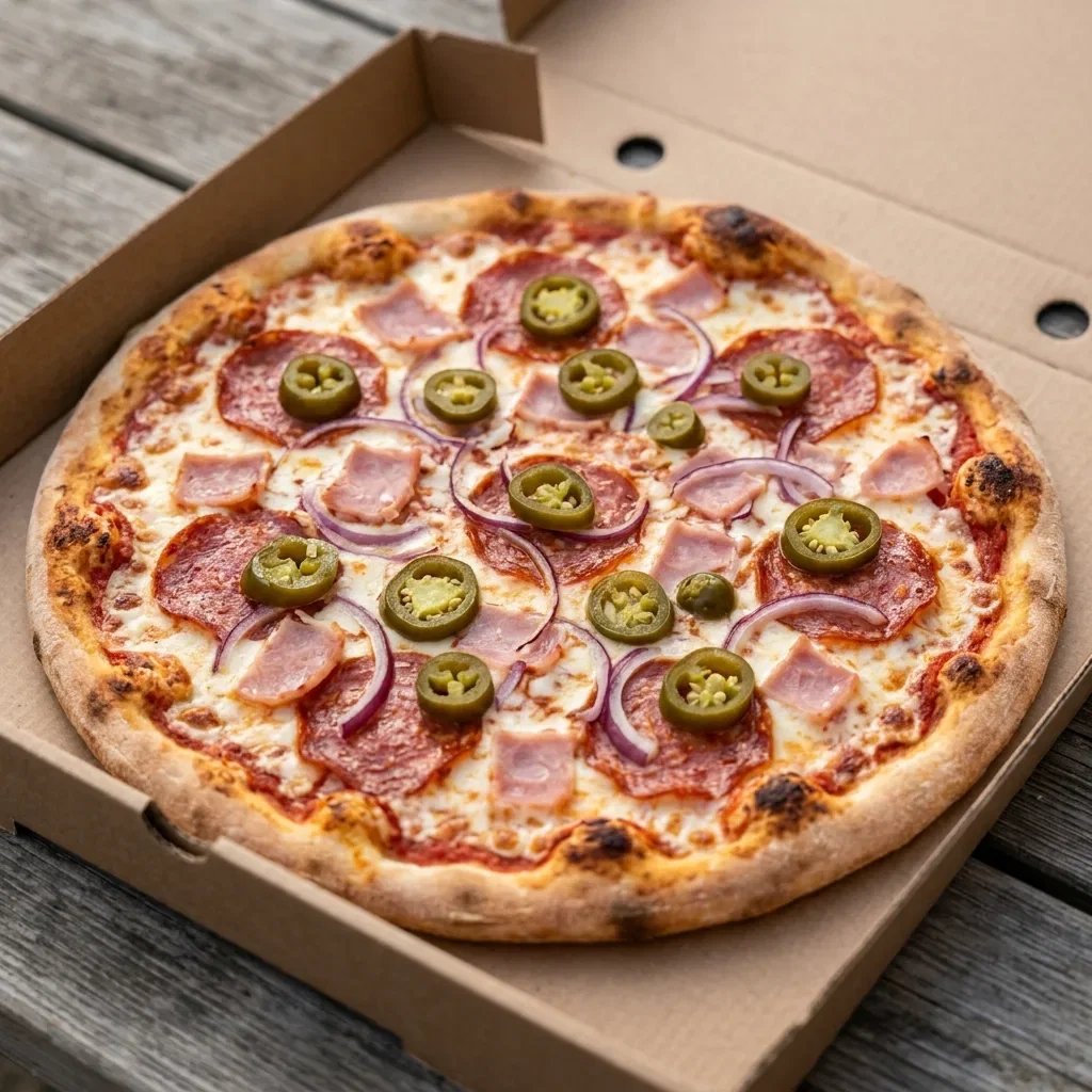 Pizza picante medium