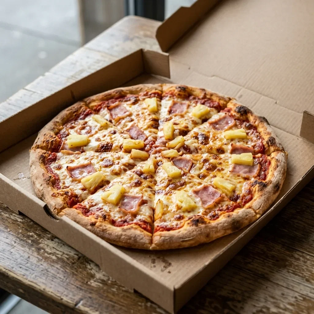 Pizza hawaï medium
