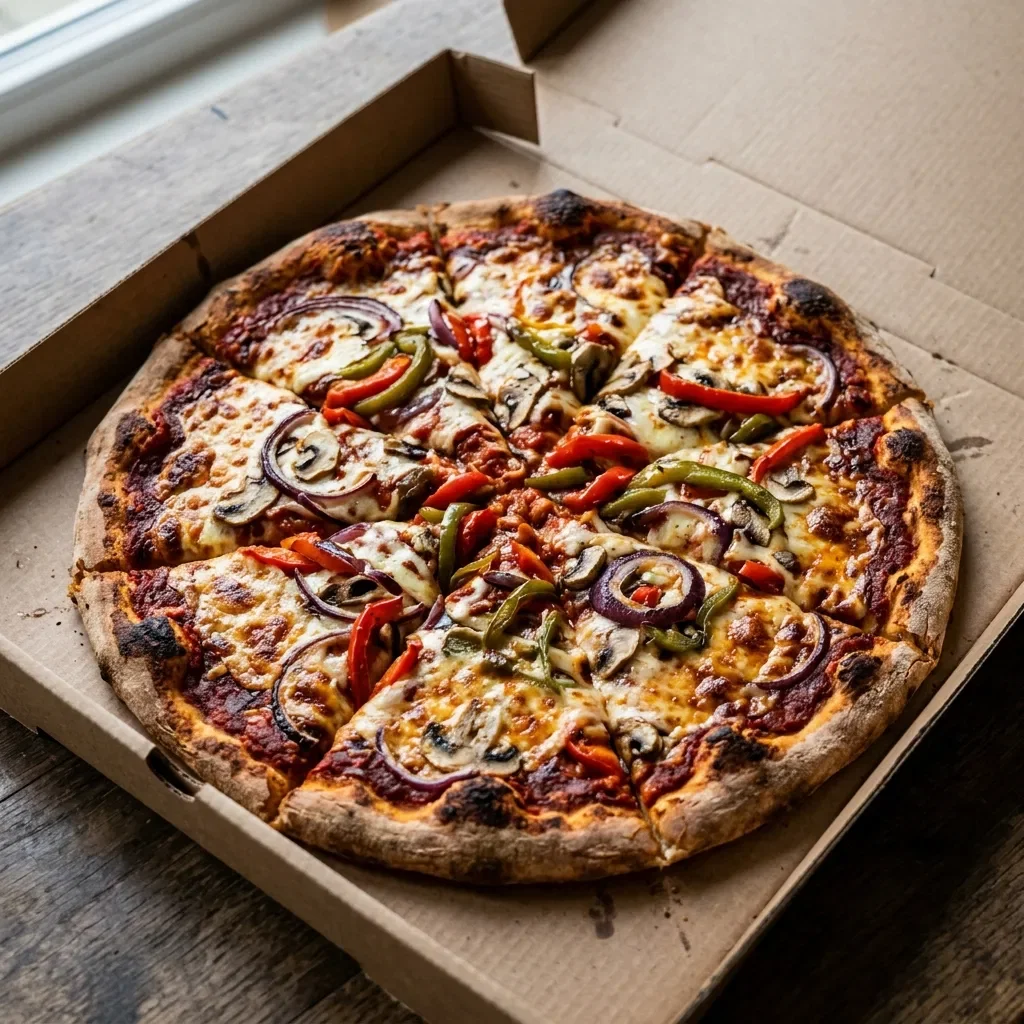 Pizza arrabiata large