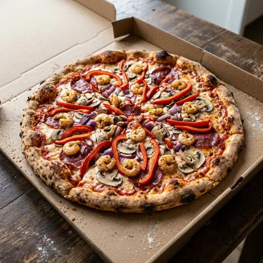 Pizza napoli special large