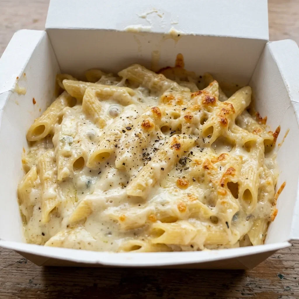 Pasta quattro formaggi