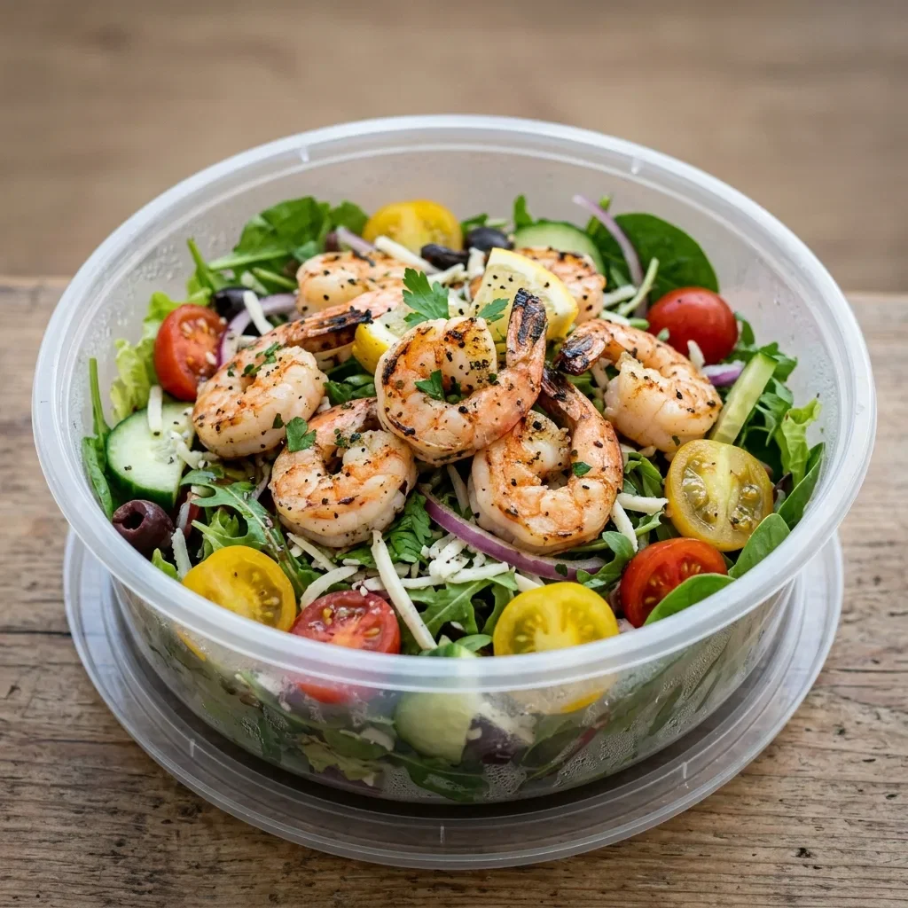 Insalata scampi