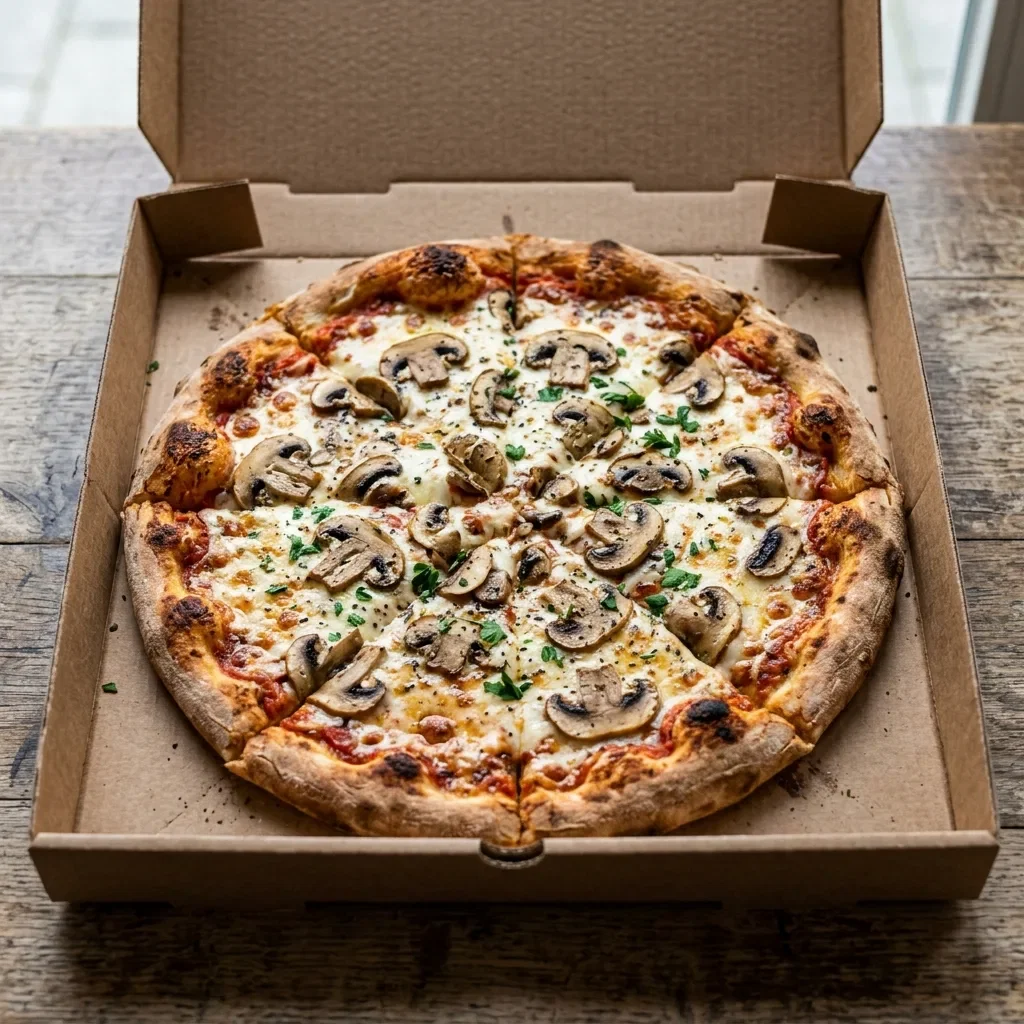 Pizza funghi medium