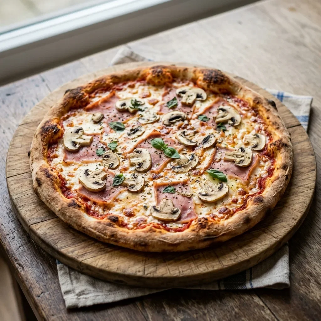 Pizza capricciosa medium