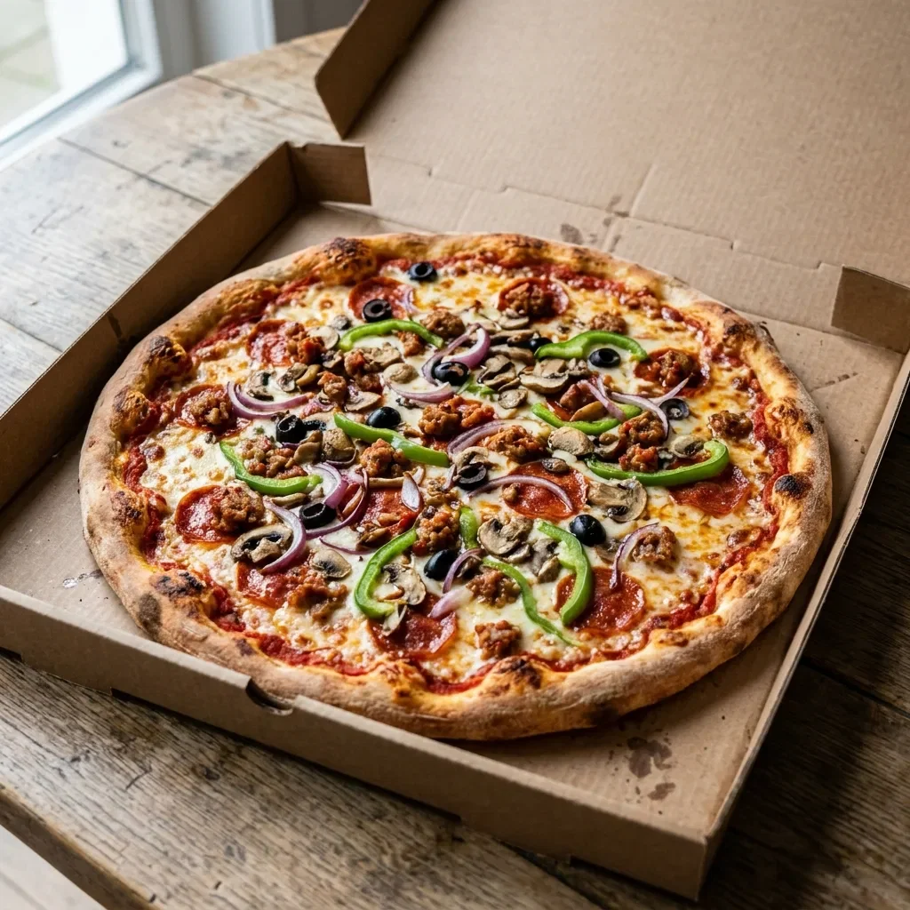 Stel je eigen pizza samen