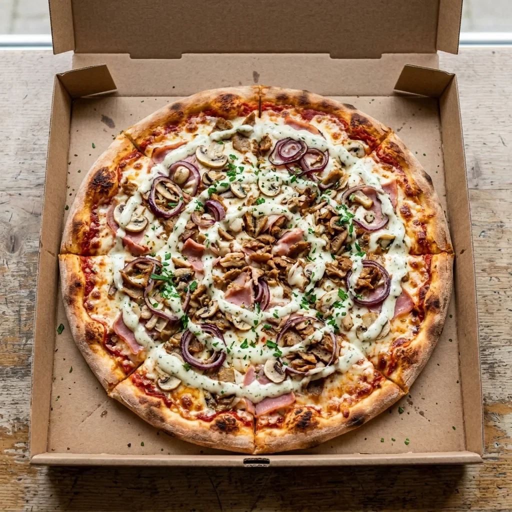 Pizza meat lover large