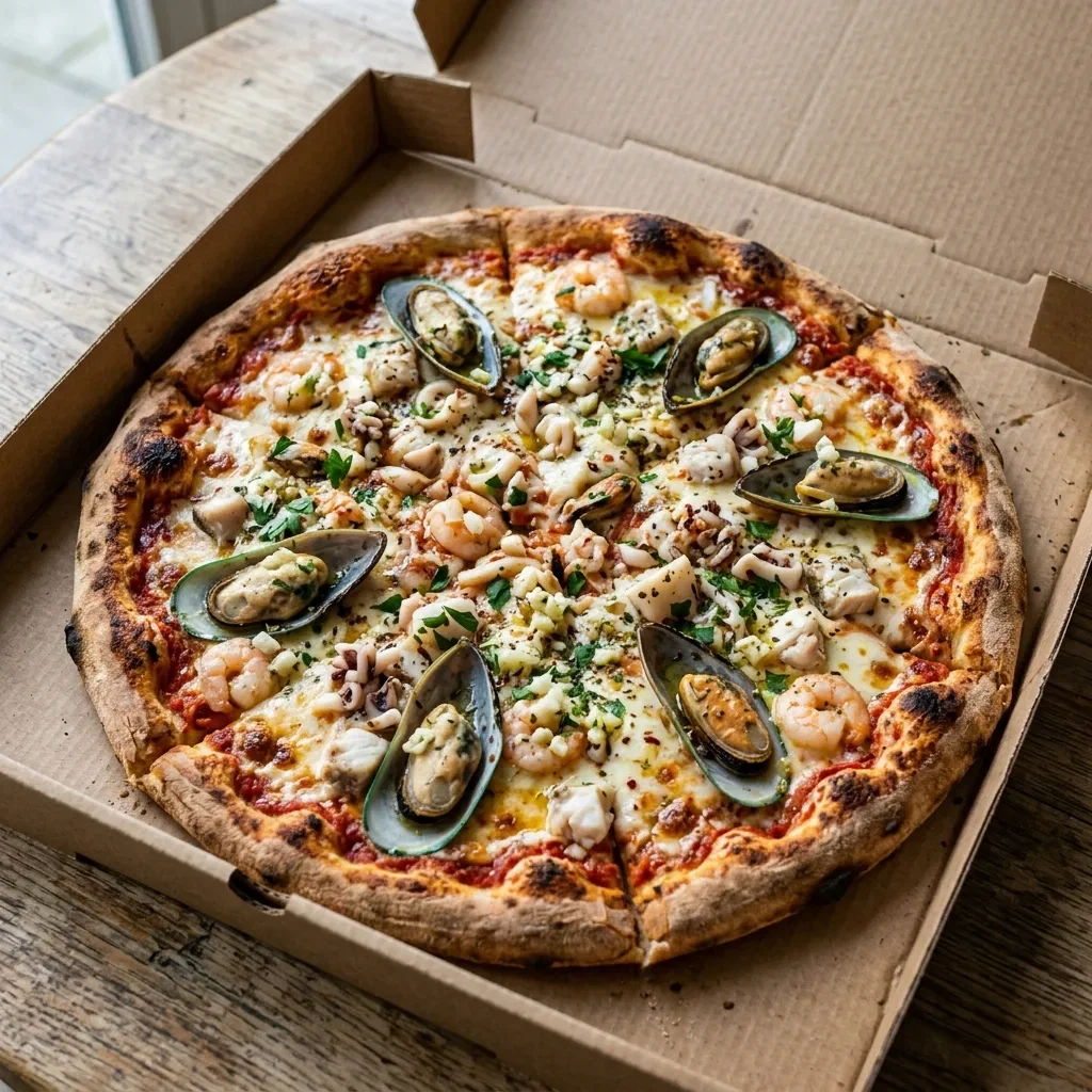 Pizza pescatore large