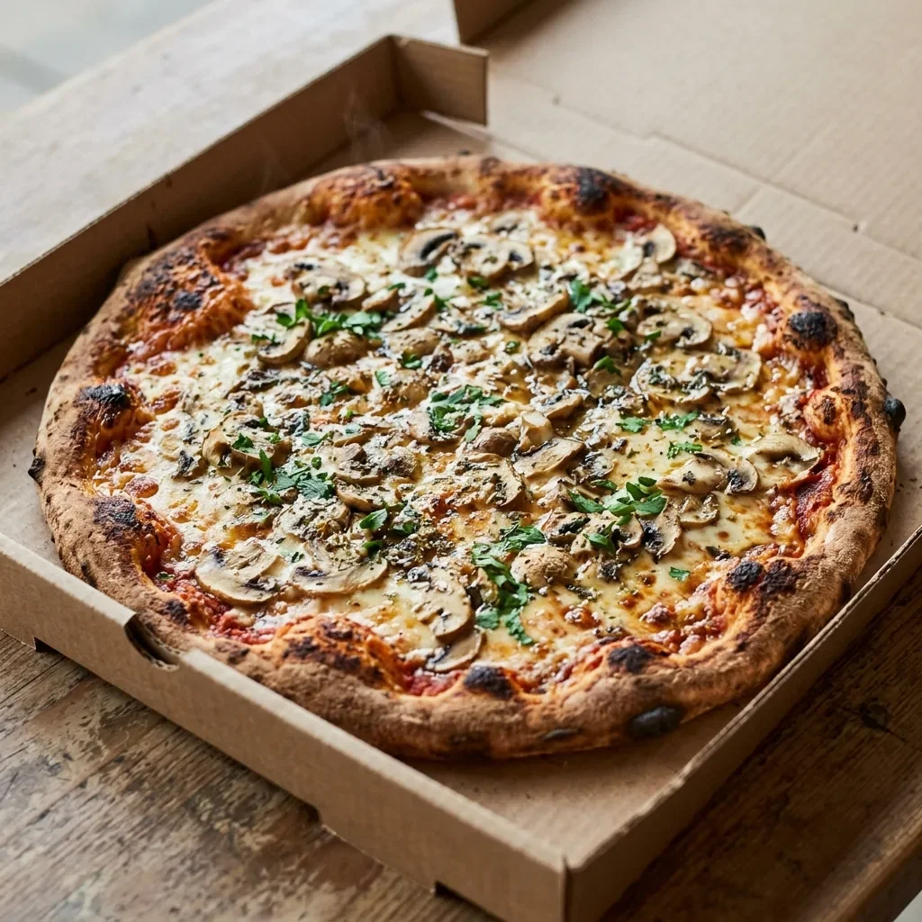 Pizza funghi large