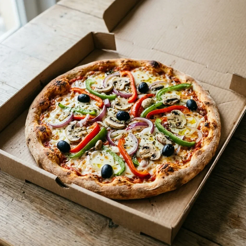 Pizza vegetariana medium