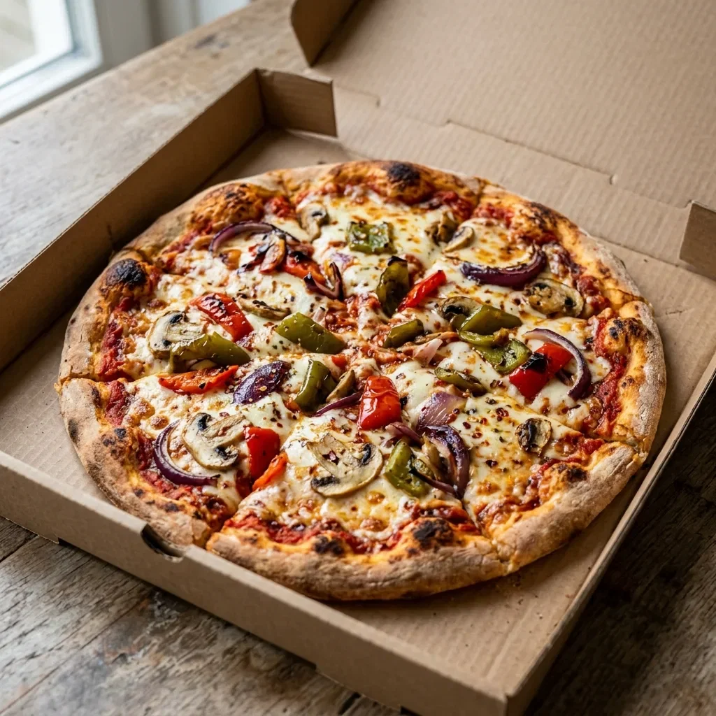 Pizza arrabiata medium