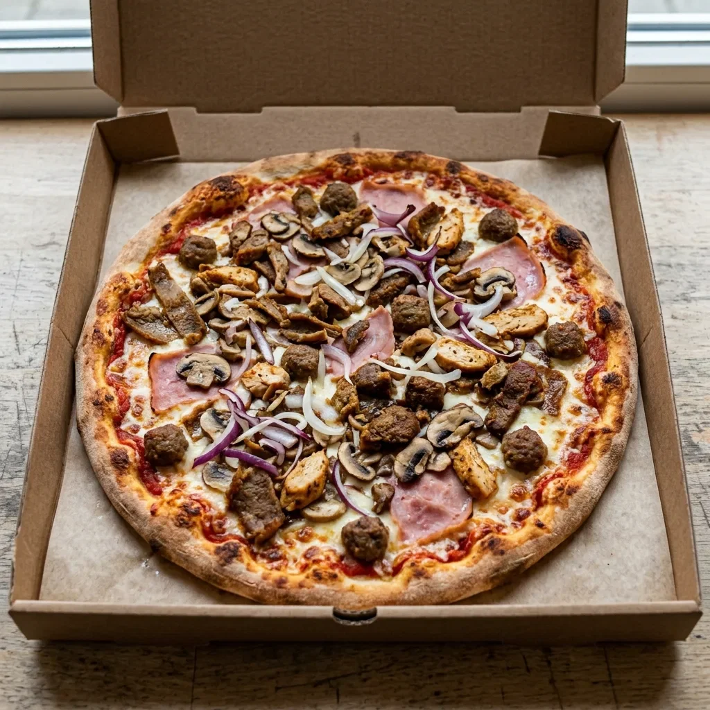 Pizza meatlover deluxe medium