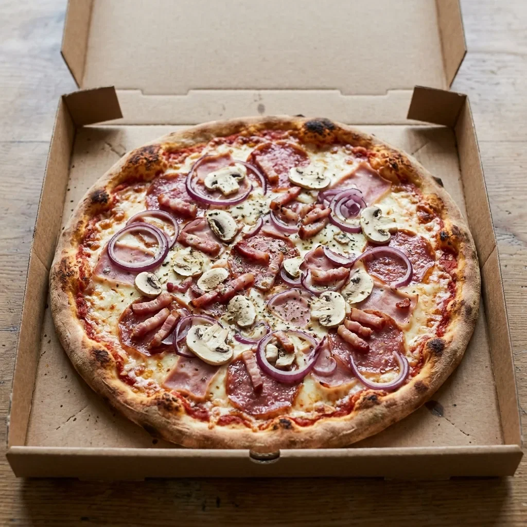 Pizza paesena large