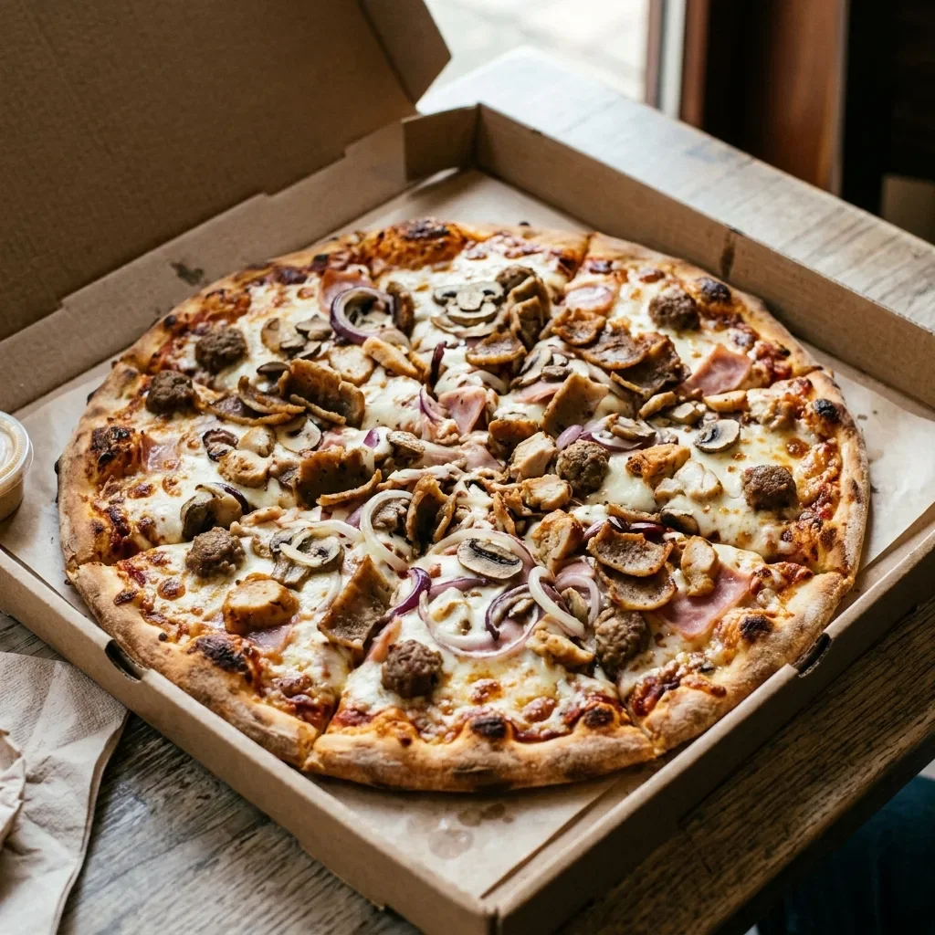 Pizza meatlover deluxe large