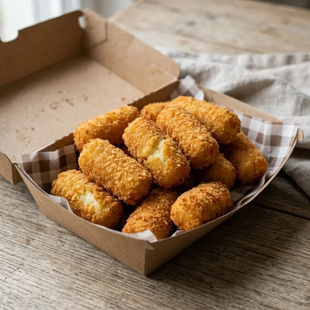 Portie aardappelkroketten