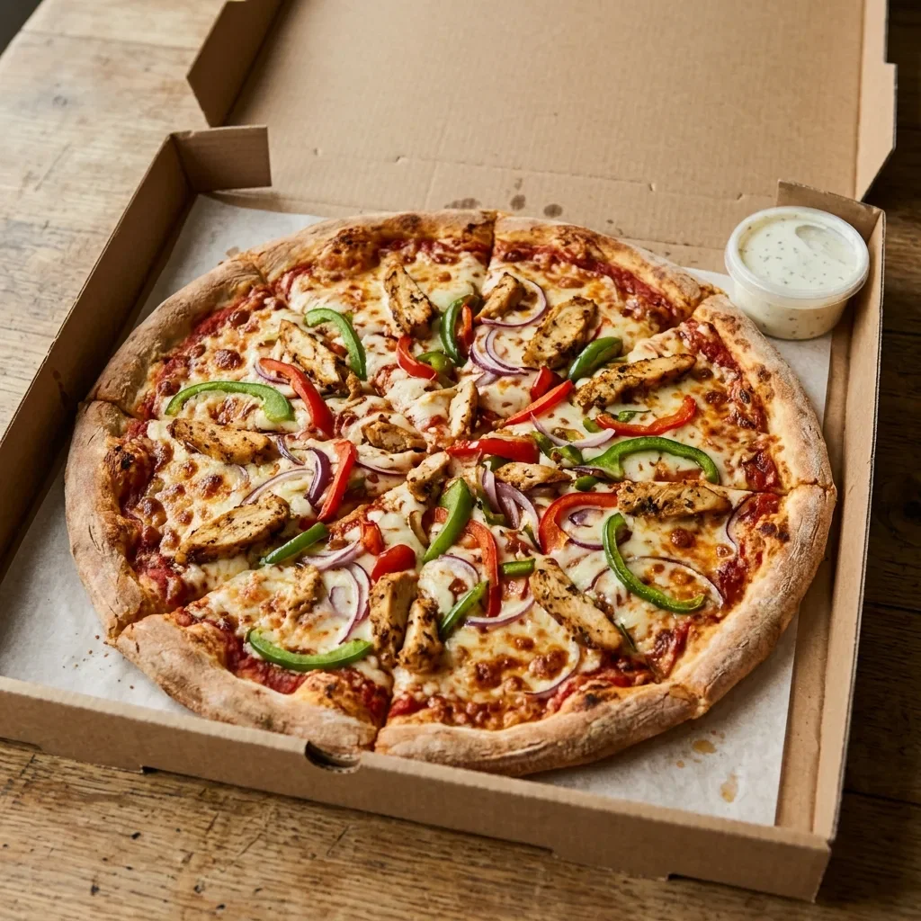 Pizza exotica large