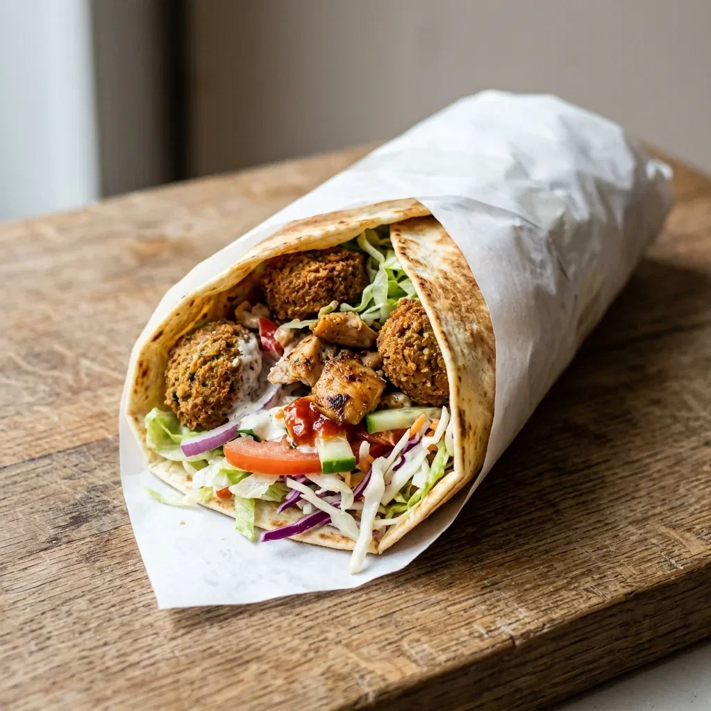 Durum kip falafel