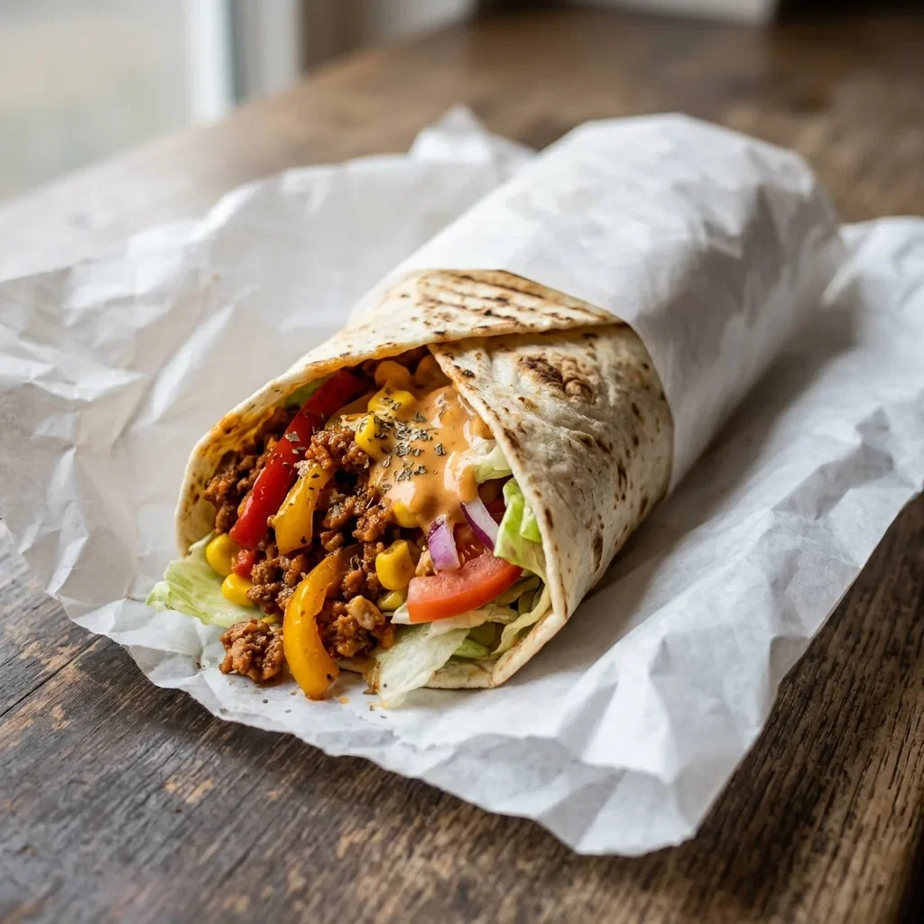 Durum pita mexicano