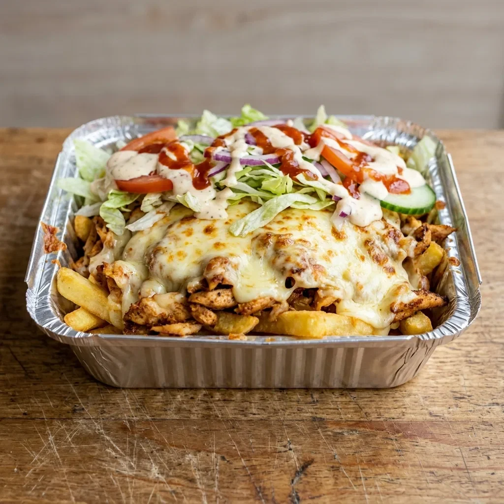 Kapsalon kip kaas