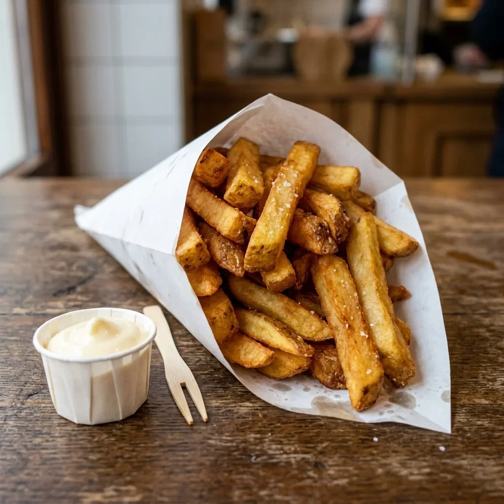 Portie frieten