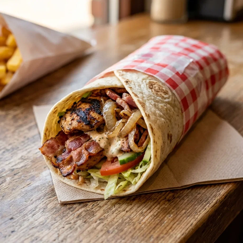 Durum kip bacon