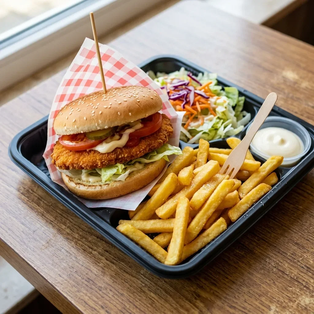 Schotel kip kipburger