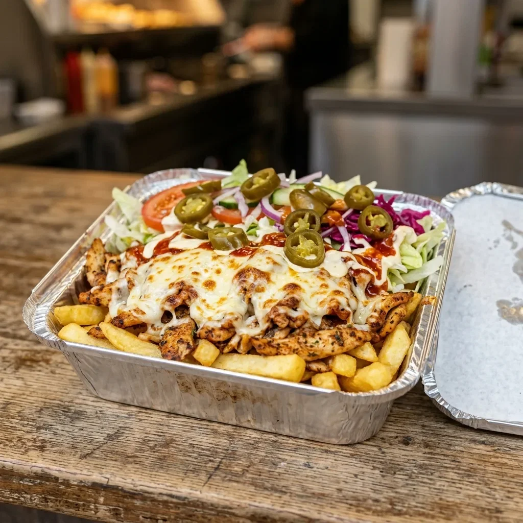 Kapsalon kip pikant