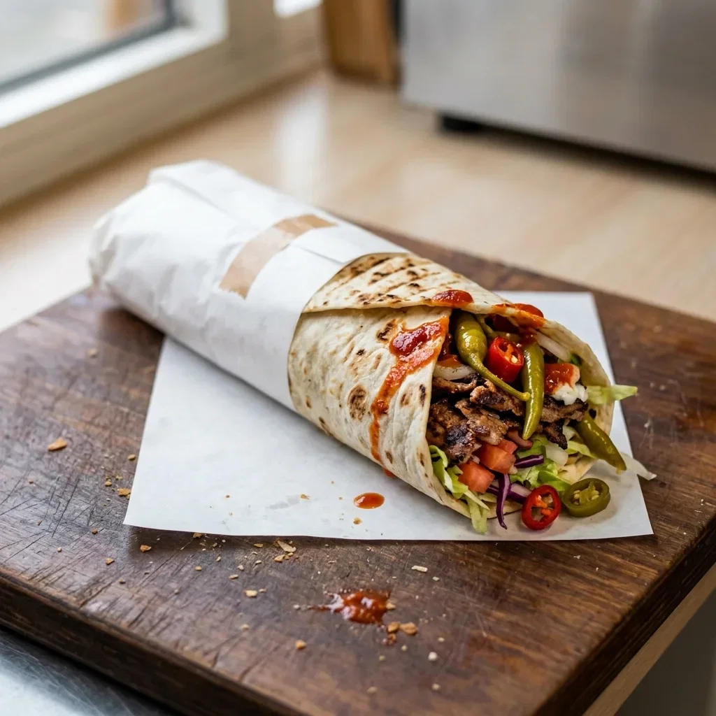 Durum kebab pikant