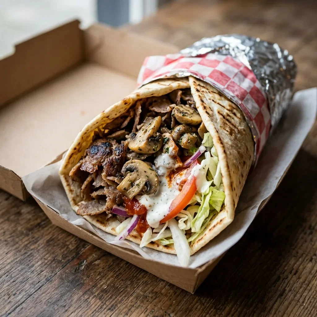 Durum xl kebab champignons
