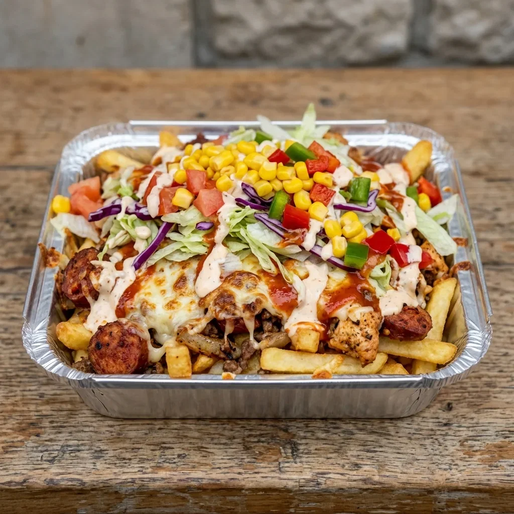 Kapsalon mix mexicano