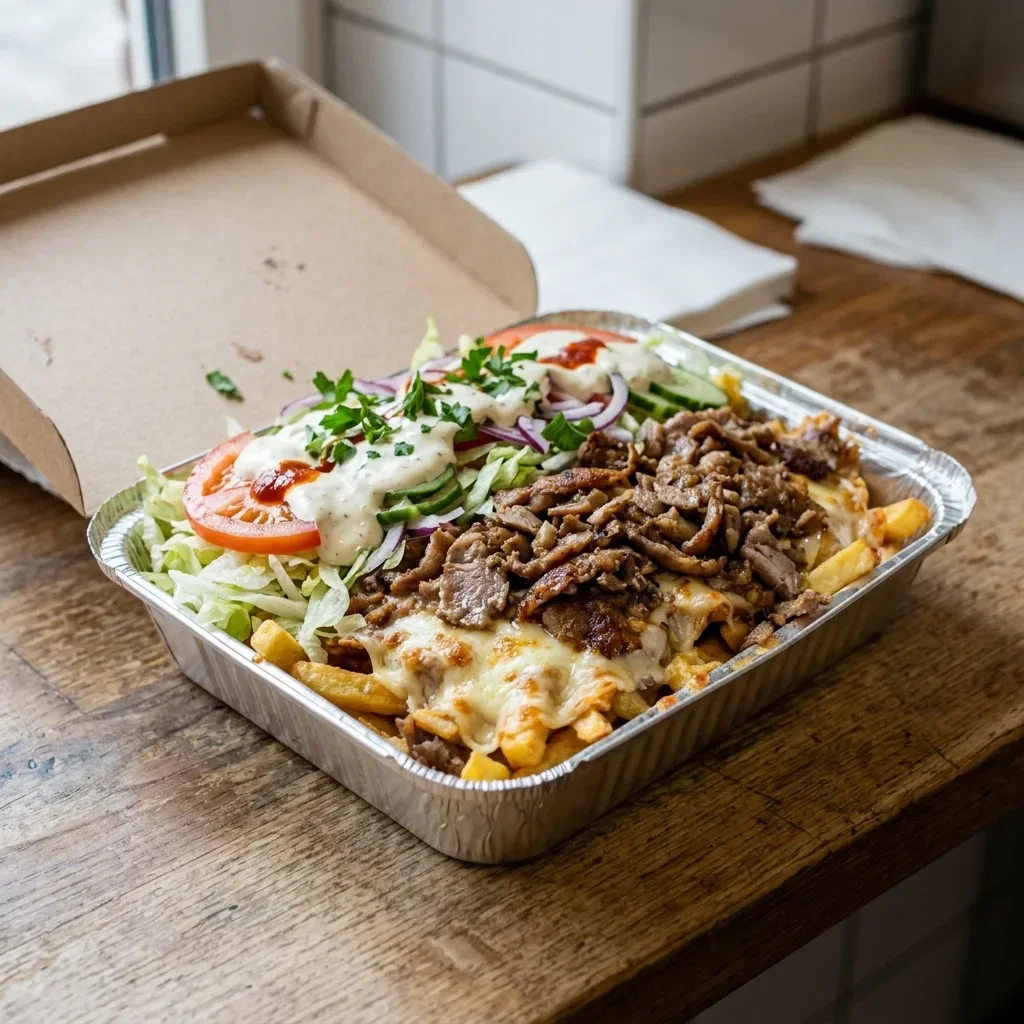 Kapsalon kebab