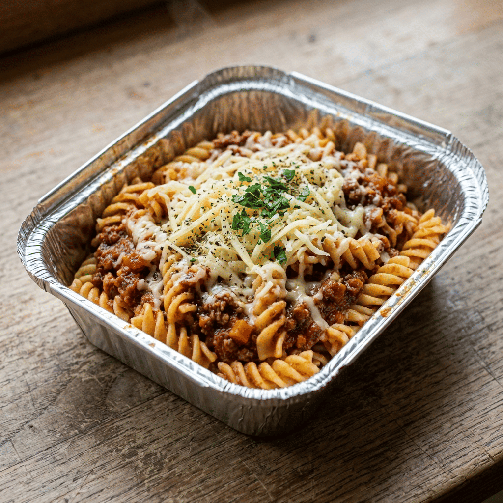 Pasta bolognese