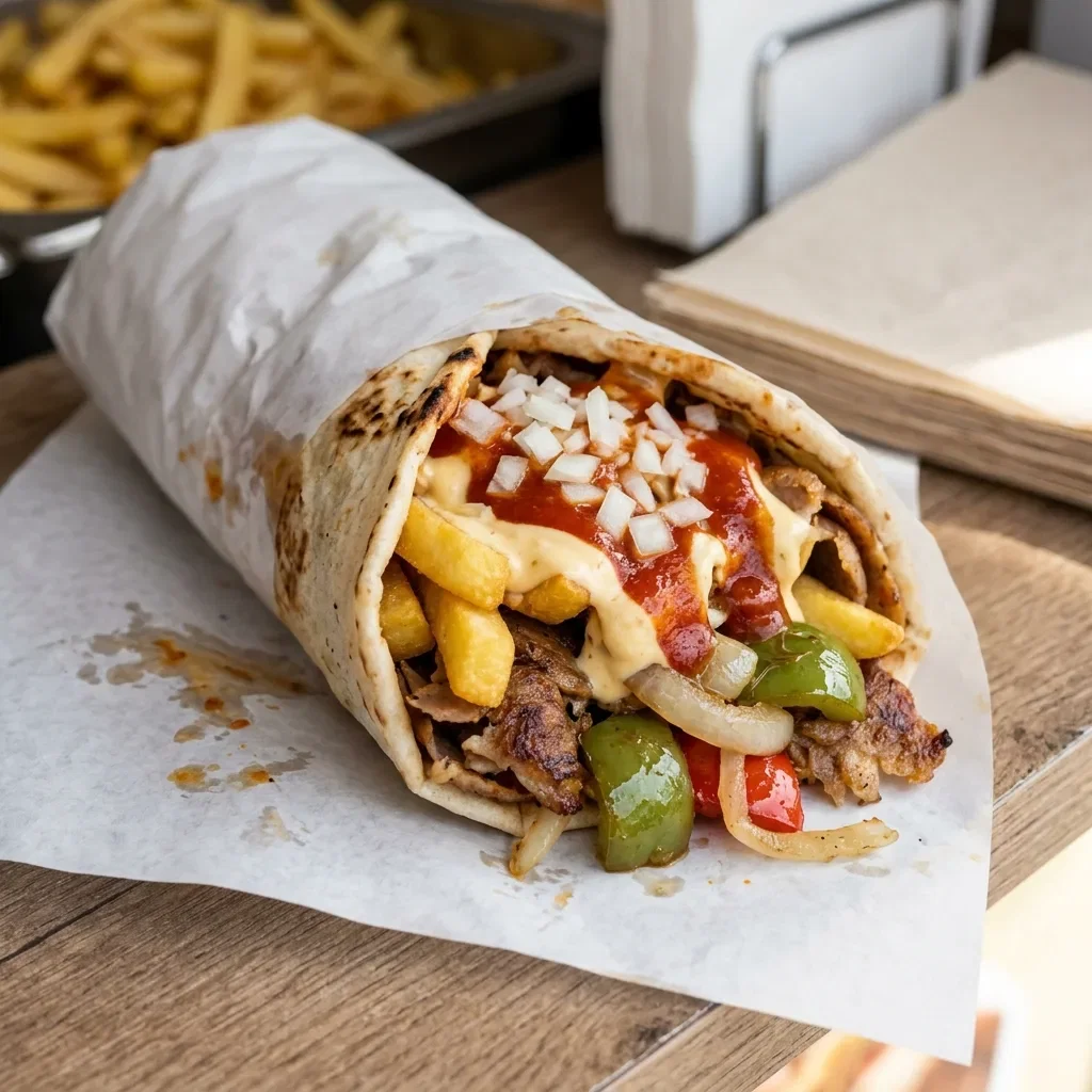 Durum xl friet pita speciaal
