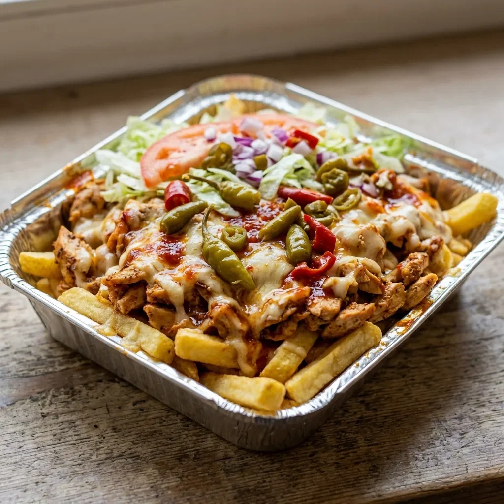 Kapsalon kip pikant
