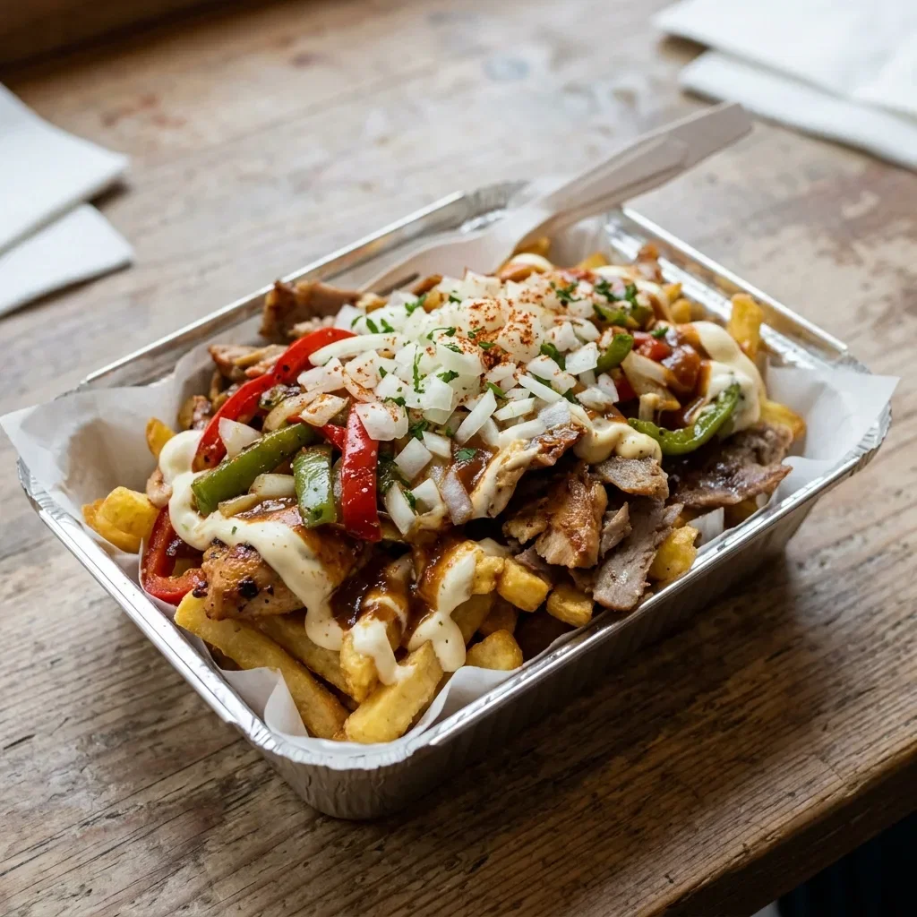 Durum friet kebab speciaal