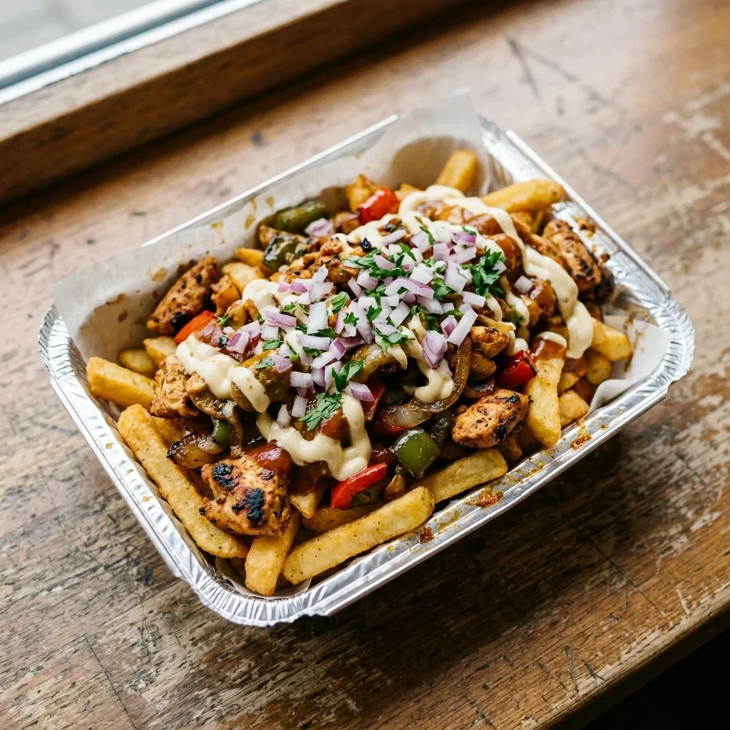 Durum friet kip speciaal