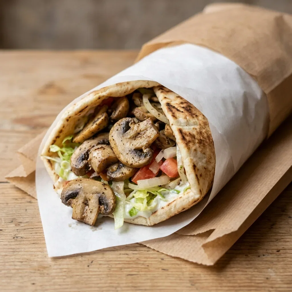 Durum xl pita champignons