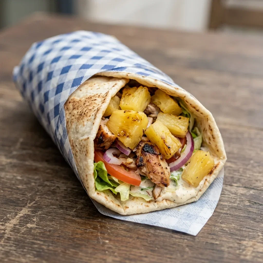 Durum pita hawaï