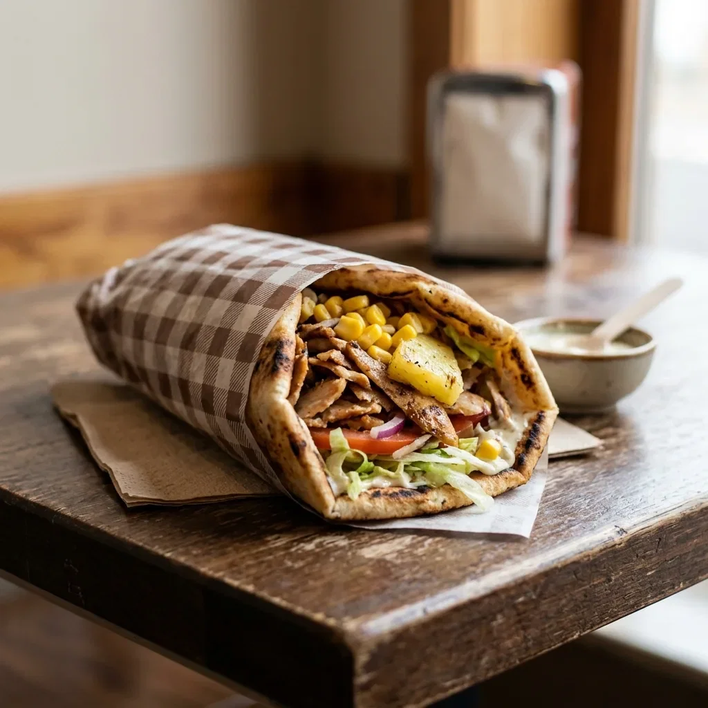 Durum pita tropical