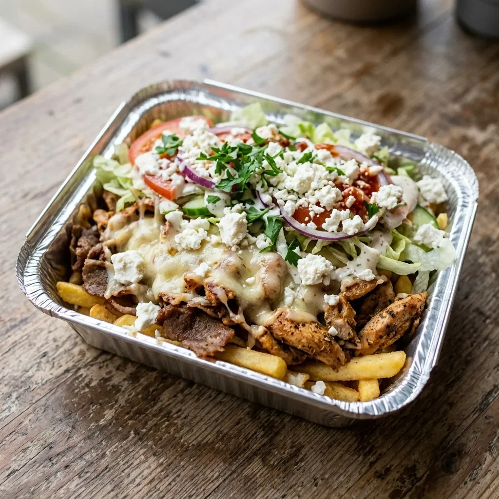 Kapsalon mix feta