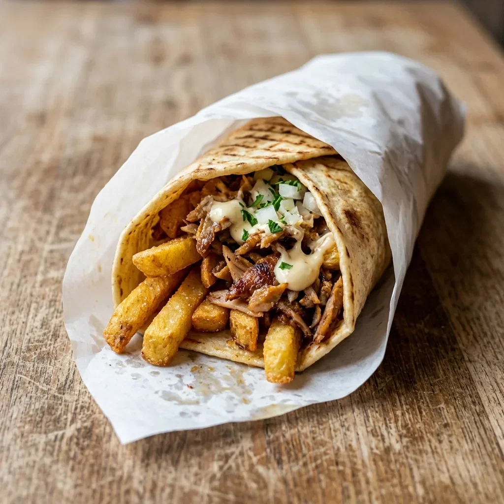 Durum friet pita
