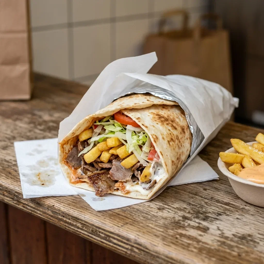 Durum xl friet kebab