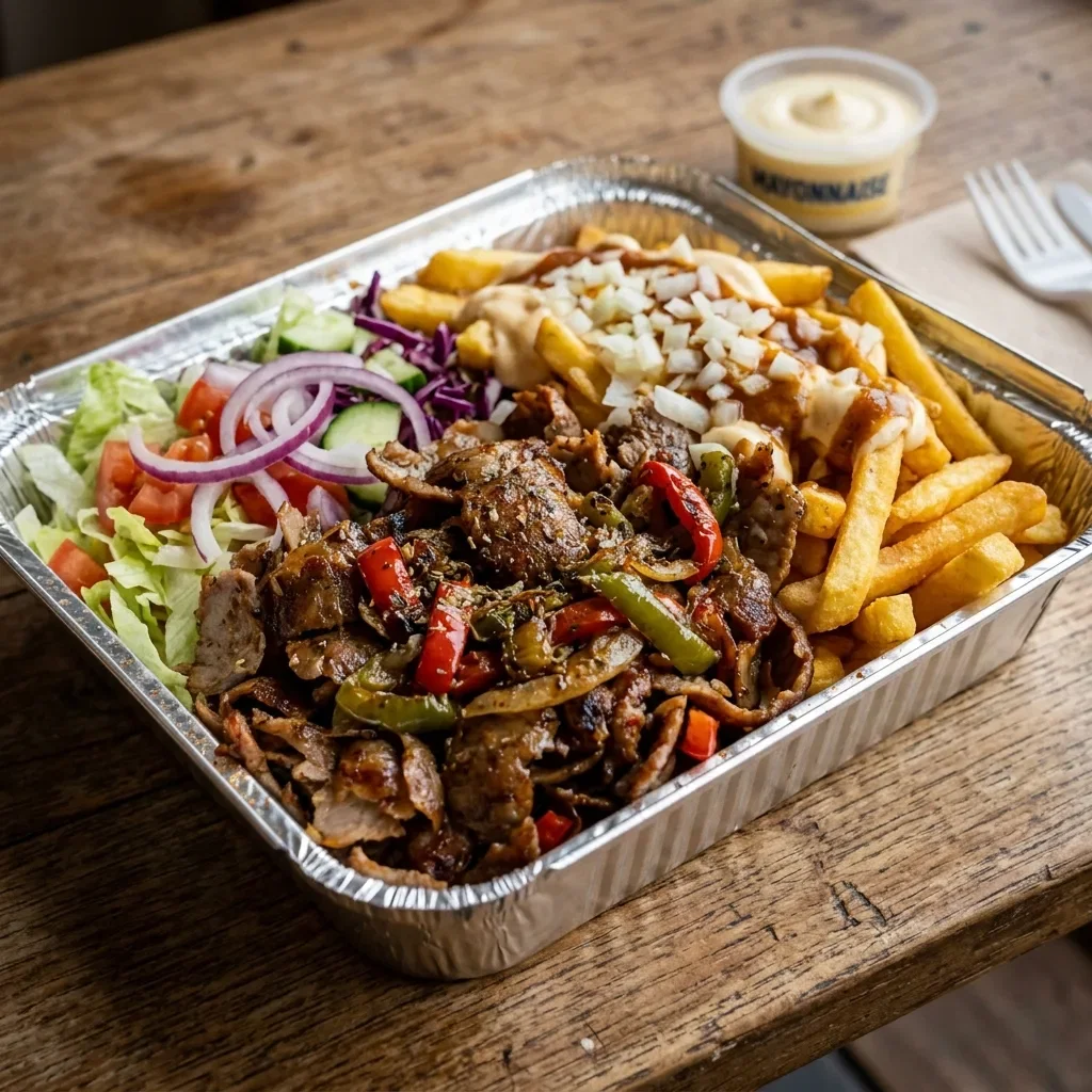 Schotel kebab speciaal